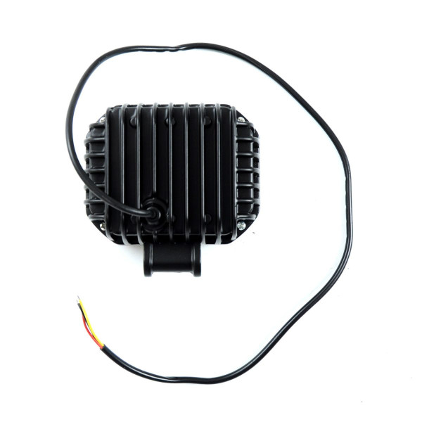 Світлодіодна додаткова LED фара 95х73х60 mm/30W/10Wх3/Лінза з ДХО 10-30V/1 шт
