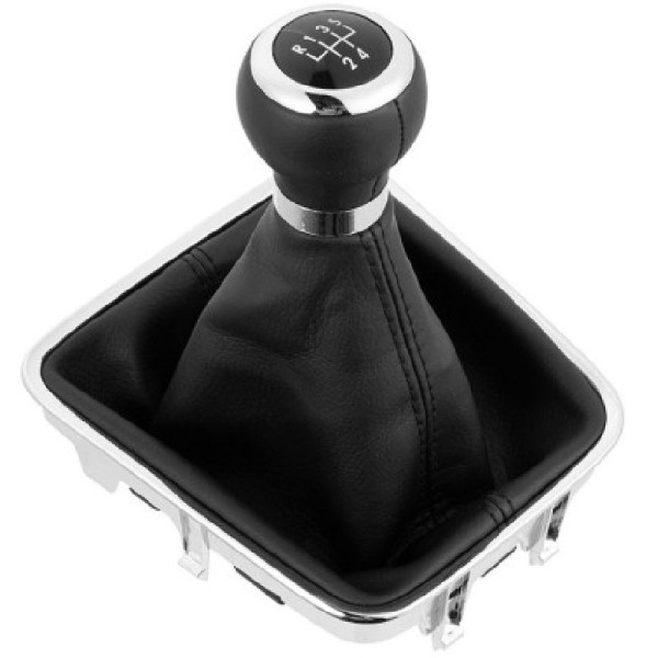 Ручка КПП з пильником у зборі Модельна для Volkswagen Sharan 2010- / Tiguan 2007-2018 (6 швидкостей) 5N0711113 №21