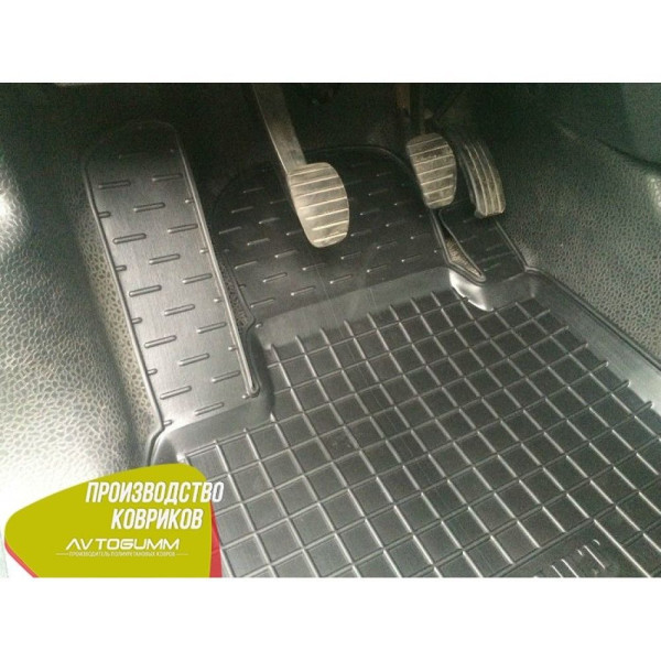 Автомобільні килимки в салон Renault Kangoo 2 2008- (Avto-Gumm)