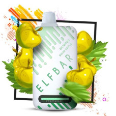 Elf Bar BC 18000 25ml Sour Apple (Кислое Яблоко) Два режима