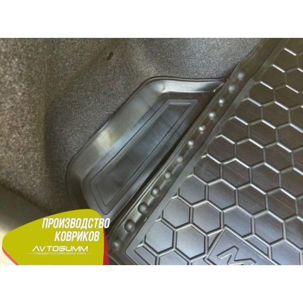 Автомобильный коврик в багажник Mazda 3 2014- Sedan / Резиновый (Avto-Gumm)