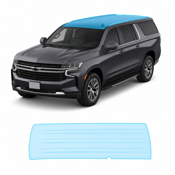 Антигравийная защитная бронепленка по лекалам для Chevrolet Suburban IV 2021- зона крыши