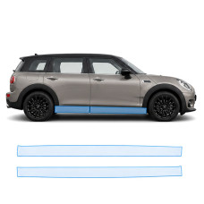 Антигравійна захисна бронеплівка за лекалами для Mini Clubman F54 2015-2019 - нижня зона кузова пороги