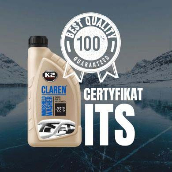 Зимний омыватель стекла Нейтральный K2 -22°C 1 л (K621)