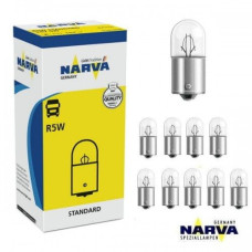 Автолампи Одноконтактна Narva R5W BA15s (Габарити Cтоп) 10 шт (17171)