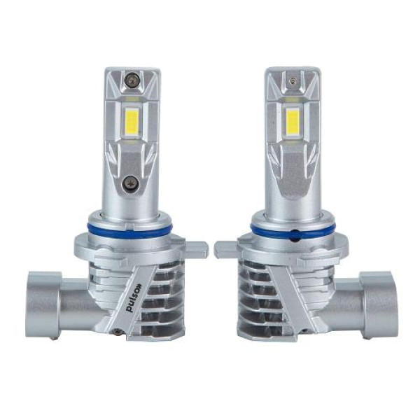LED лампы для авто Pulso M6-HIR2 (9012) LED-chips 7535 9-18V 2x28w 6000Lm 6500K