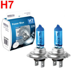 Автолампа галогенная Brevia Power Blue H7 12V 55W 4200K 2 шт (12070PBS)