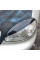 Реснички фар для Daewoo Lanos Sens 2 шт Широкие Voron Glass