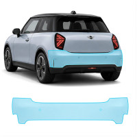 Антигравийная защитная бронепленка по лекалам для Mini Cooper Electric J01 2024- задний бампер