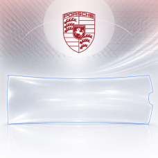 Антигравійна захисна бронеплівка за лекалами для Porsche 911 991 2011-2019 - зона даху