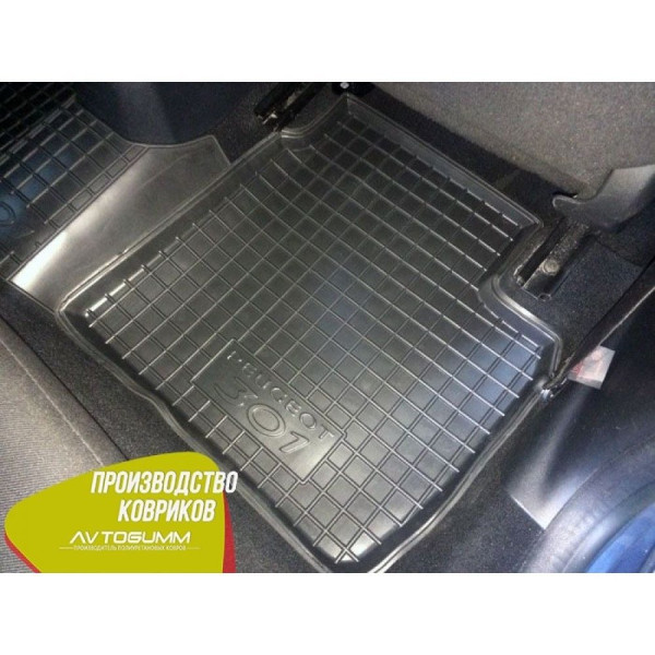 Автомобільні килимки в салон Peugeot 301 2013- (Avto-Gumm)