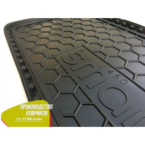 Автомобільний килимок в багажник Smart Fortwo 450 1998-2006 (Avto-Gumm)