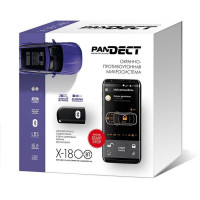Охоронна система X-1800BTUA(L) "PANDECT" комплектація L,BT,CAN,GSM,GPS,моб.додаток,даток удару