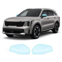 Антигравийная защитная бронепленка по лекалам для Kia Sorento MQ4 facelift 2024- зеркала