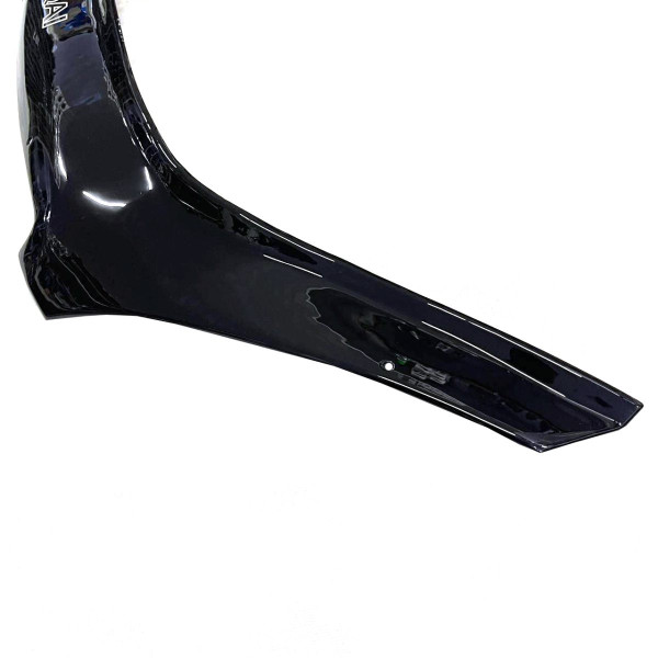 Дефлектор капота мухобійка Nissan Qashqai 2007-2009 Євро Кріплення Доресталінг Voron Glass