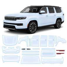 Антигравійна захисна бронеплівка за лекалами для Jeep Grand Wagoneer WS 2021- повний кузов