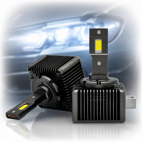 Лампы LED D1S D-Series 70W 14000Lm CSP DC12V 6000K IP68 +200%