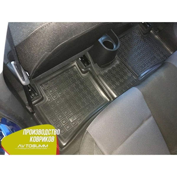 Автомобильные коврики для Hyundai Accent 2017- (Avto-Gumm)