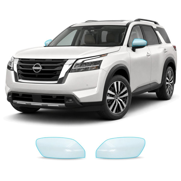 Антигравійна захисна бронеплівка за лекалами для Nissan Pathfinder R53 2022- дзеркала