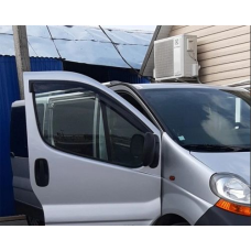 Дефлекторы окон ветровики Renault Trafic - Opel Vivaro 2001-2014 Скотч 3M Anv Air