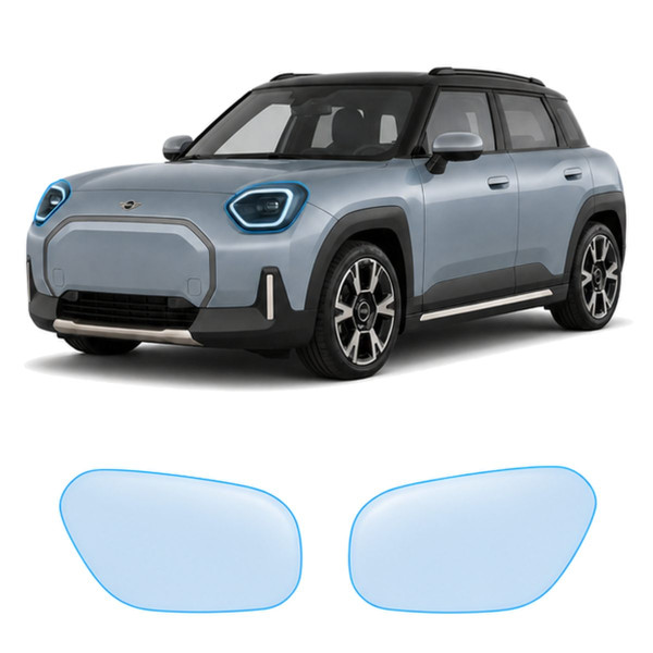 Антигравійна захисна бронеплівка за лекалами для Mini Aceman F74 2024- оптика (фари та ПТФ)