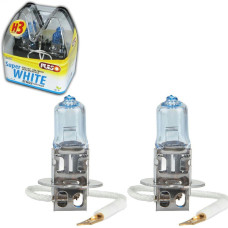 Автолампа галогенна Pulso H3 PK22S 12V 55W Super White plastic box 2 шт