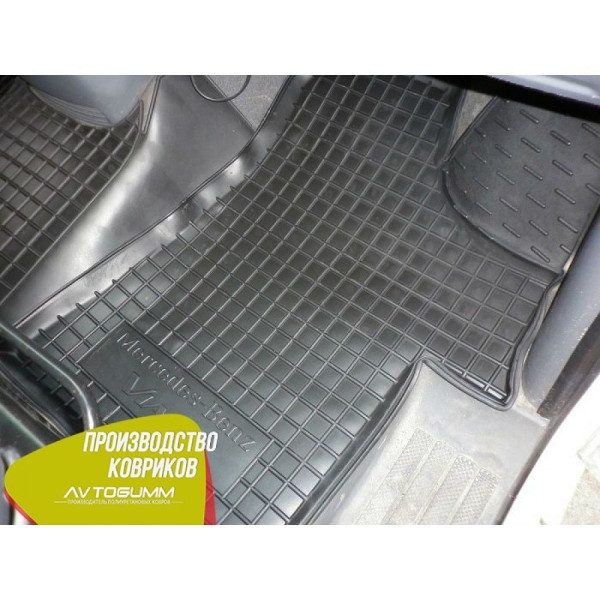 Автомобільні килимки в салон Mercedes Vito/Viano (W639) 2003- (Avto-Gumm)