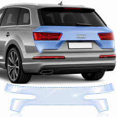 Антигравійна захисна бронеплівка за лекалами для Audi Q7 4M 2015-2019 - зона кришки багажника
