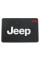 Антискользящий коврик торпеды с логотипом Jeep 200x130 мм