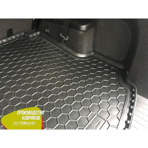 Автомобильный коврик в багажник Acura MDX 2006-2014 / Резиновый (Avto-Gumm)