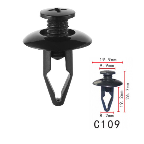 Кліпса розпірні Infiniti Nissan 6384401A00 6385401A00 Ford MNA0156 NA01561 (C109)