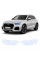 Антигравійна захисна бронеплівка за лекалами для Audi Q5 FY facelift 2021-2024 - оптика (фари та ПТФ)