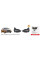 LED Протитуманні фари для Toyota Corolla 2017-E17 USA DRL-12V3W з проводкою Комплект (TY-712L)