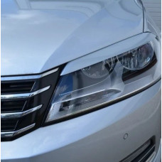 Реснички фар Fly для VW Passat B7 11- Черные 2 шт