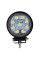 Дополнительная LED фара Ø 147x150x73 mm 27W (3W*9) 10-30V Дальний Spot 1 шт (2701)