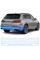 Антигравийная защитная бронепленка по лекалам для Audi Q7 4M facelift 2020-2024 - задний бампер
