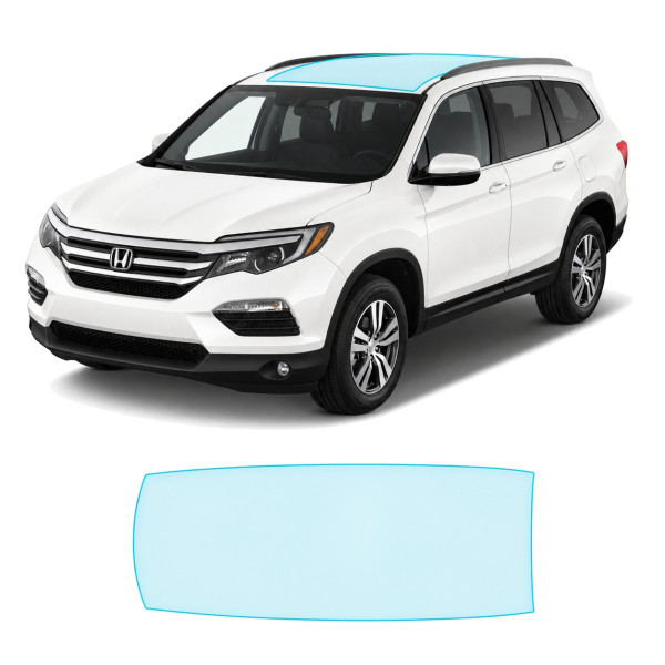 Антигравийная защитная бронепленка по лекалам для Honda Pilot III 2016-2018 - зона крыши