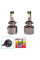 LED лампы для авто Pulso LR2-D2S USA Bridgelux CSP chips 12V 2*55W 10000Lm 6000k