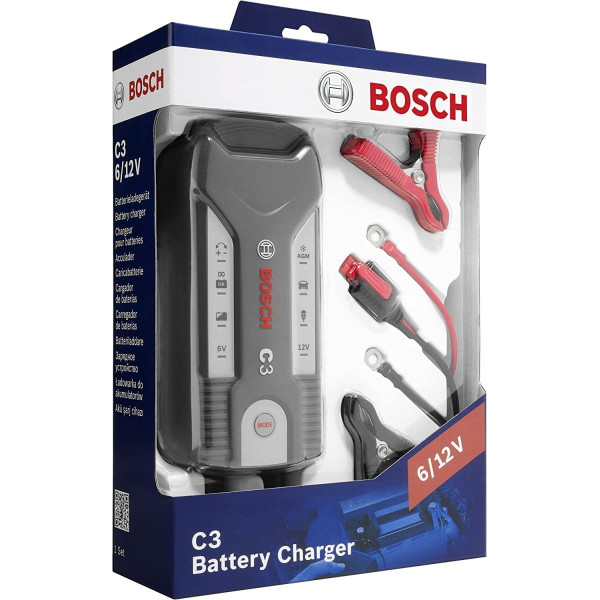 Зарядное устройство для автомобильного аккумулятора Bosch C3 (0 189 999 03M)