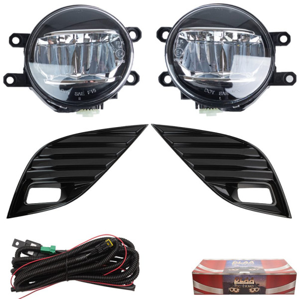 LED Протитуманні фари для Toyota Camry 70 2018-12V 6W з проводкою Комплект (TY-129LED-3)