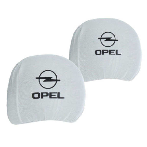 Чохол підголівників OPEL білі 2 шт