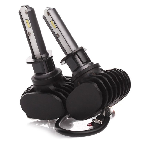 LED лампи автомобільні Solar H1 12/24V 50W 6500K 6000Lm 2 шт (8601)