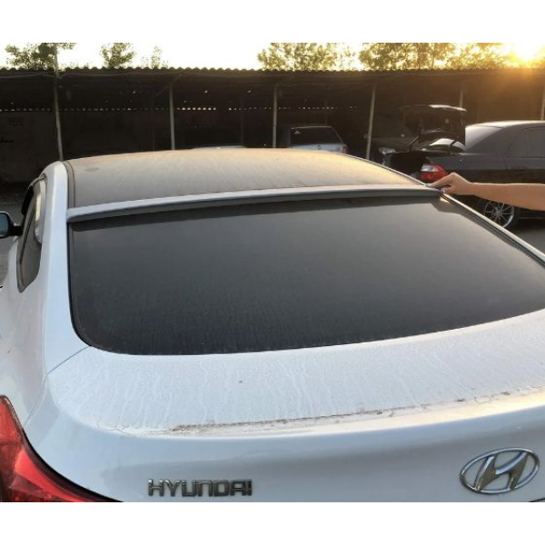 Cпойлер заднього скла козирок Fly Hyundai Elantra MD 2011-2016 Під фарбування