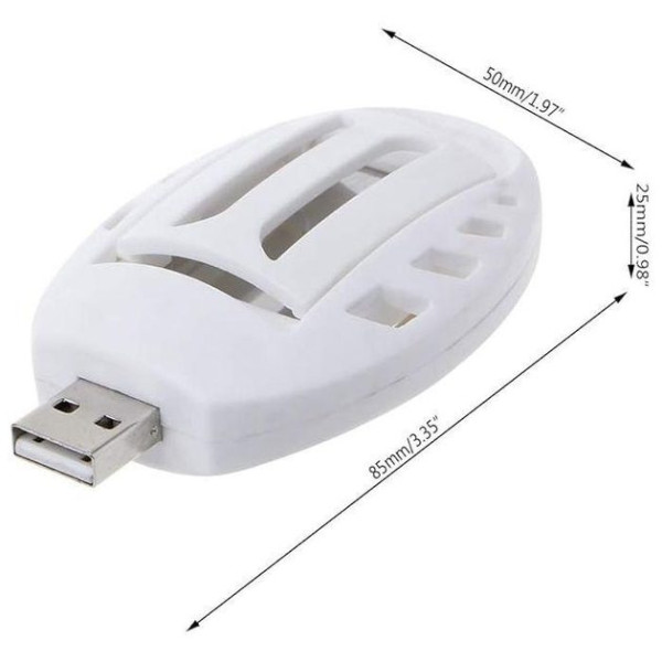 Фумігатор автомобільний від коморів 5V 1А USB Під Таблетку (JC-0027)