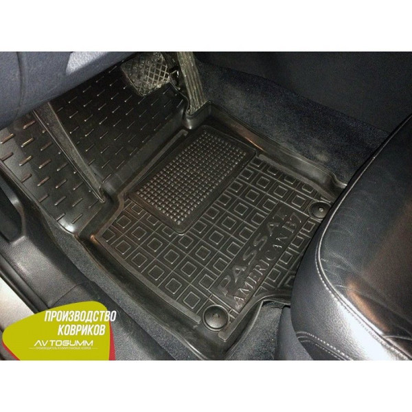 Передні килимки в автомобіль Volkswagen Passat B6 05-/B7 11- (Avto-Gumm)