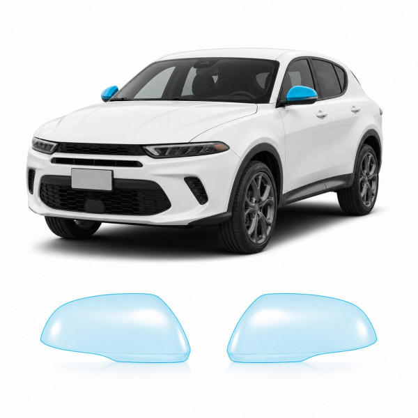 Антигравийная защитная бронепленка по лекалам для Dodge Hornet I 2023- зеркала