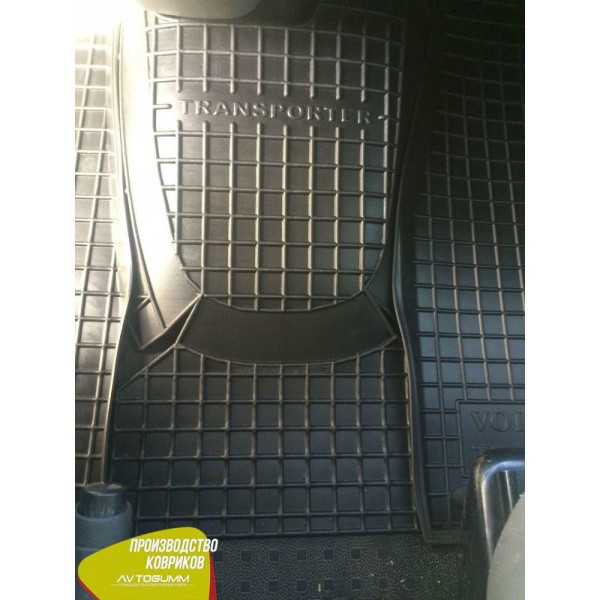 Автомобільні килимки в салон Volkswagen T5 Transporter 2003- (1+1) (Avto-Gumm)