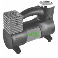 Компрессор автомобильный URAGAN 12v / 14А / 40л / 170Вт / 1 м шланг 90210