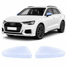 Антигравийная защитная бронепленка по лекалам для Audi Q3 F3 2018-2024 - зеркала