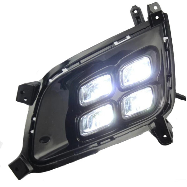 LED Протитуманні фари для Kia Optima K5 2013-2015 2DRL Комплект (KA-687)